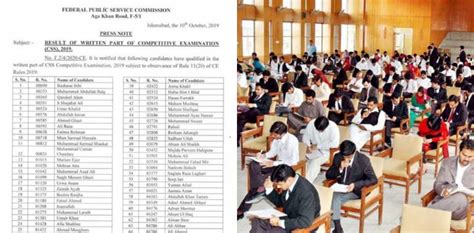 css result 2019|FEDERAL PUBLIC SERVICE COMMISSION .